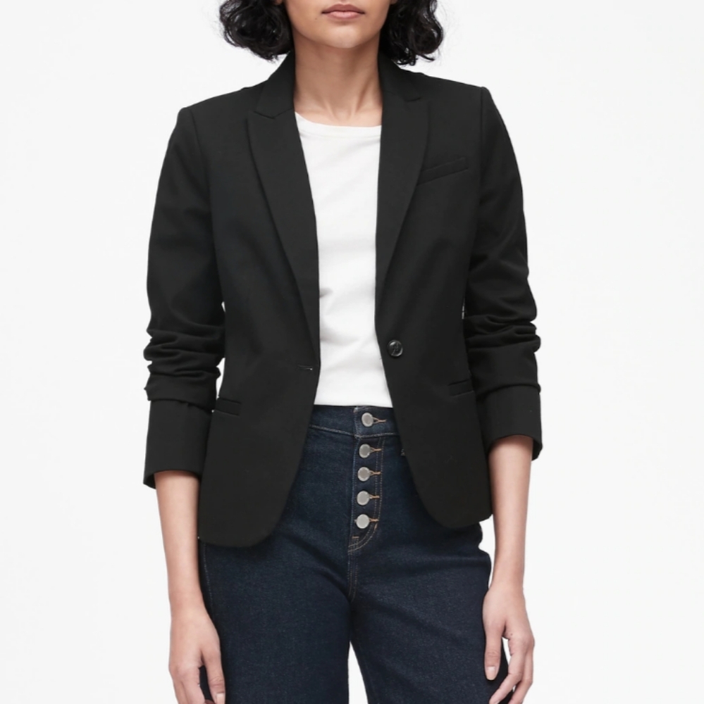 Black Blazer Banana Republic